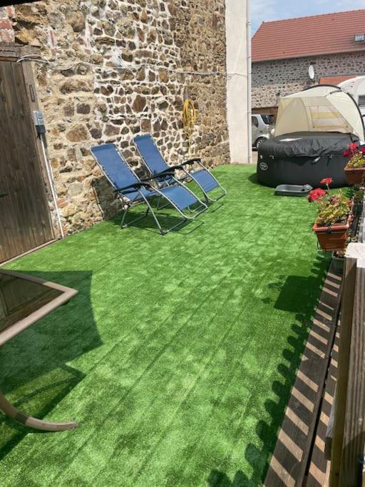 Lovely French Farmhouse With Private Swimming Pool Bourganeuf Esterno foto